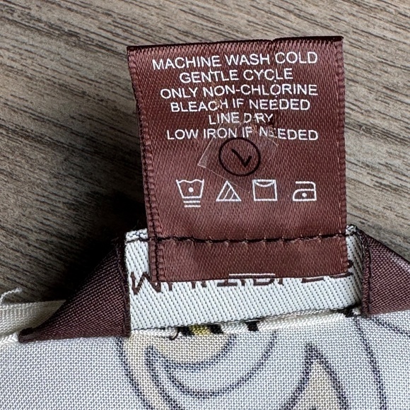 Multiples Floral Paisley Retro Tunic Top with Lace Bell 3/4 Sleeves – Size S - Picture 5 of 14